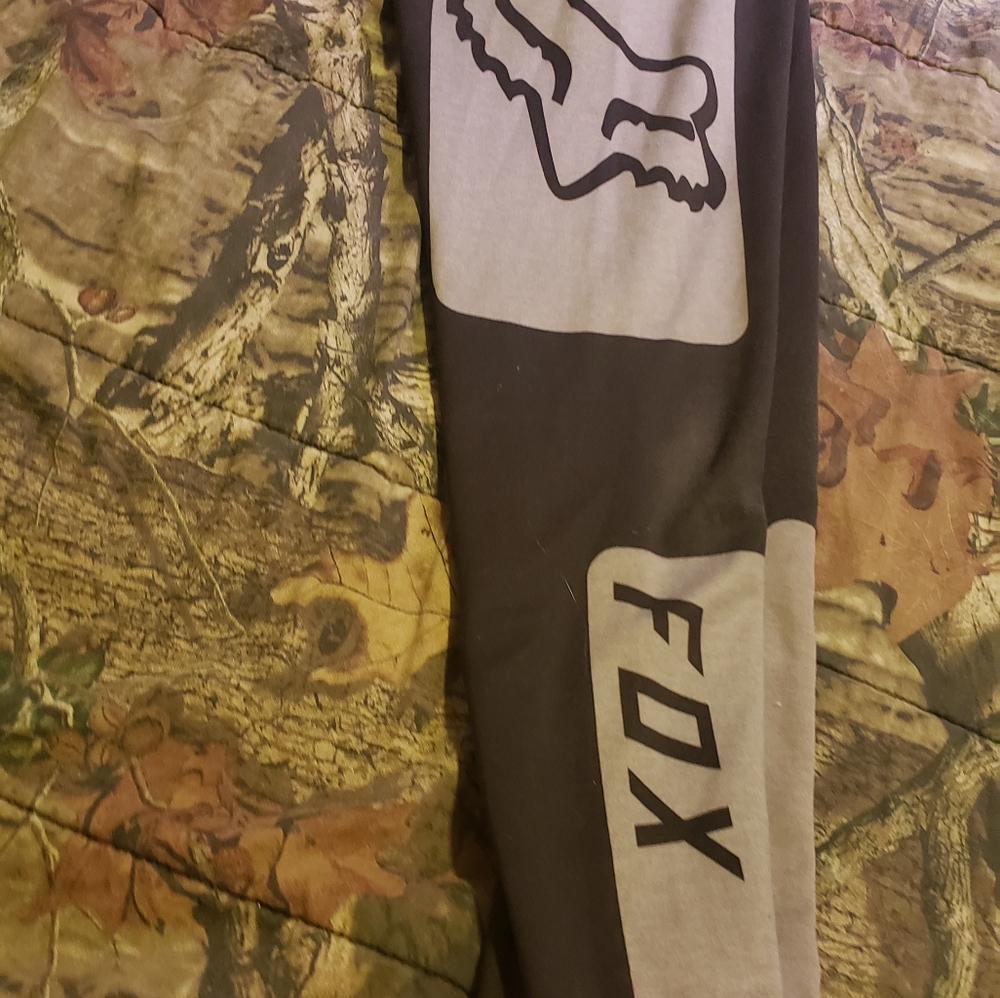 Fox riding yoga pants